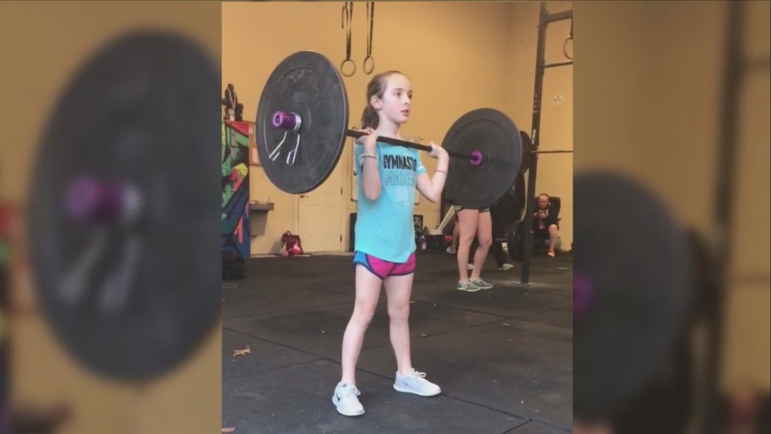 8 Year old competes in national crossfit competition