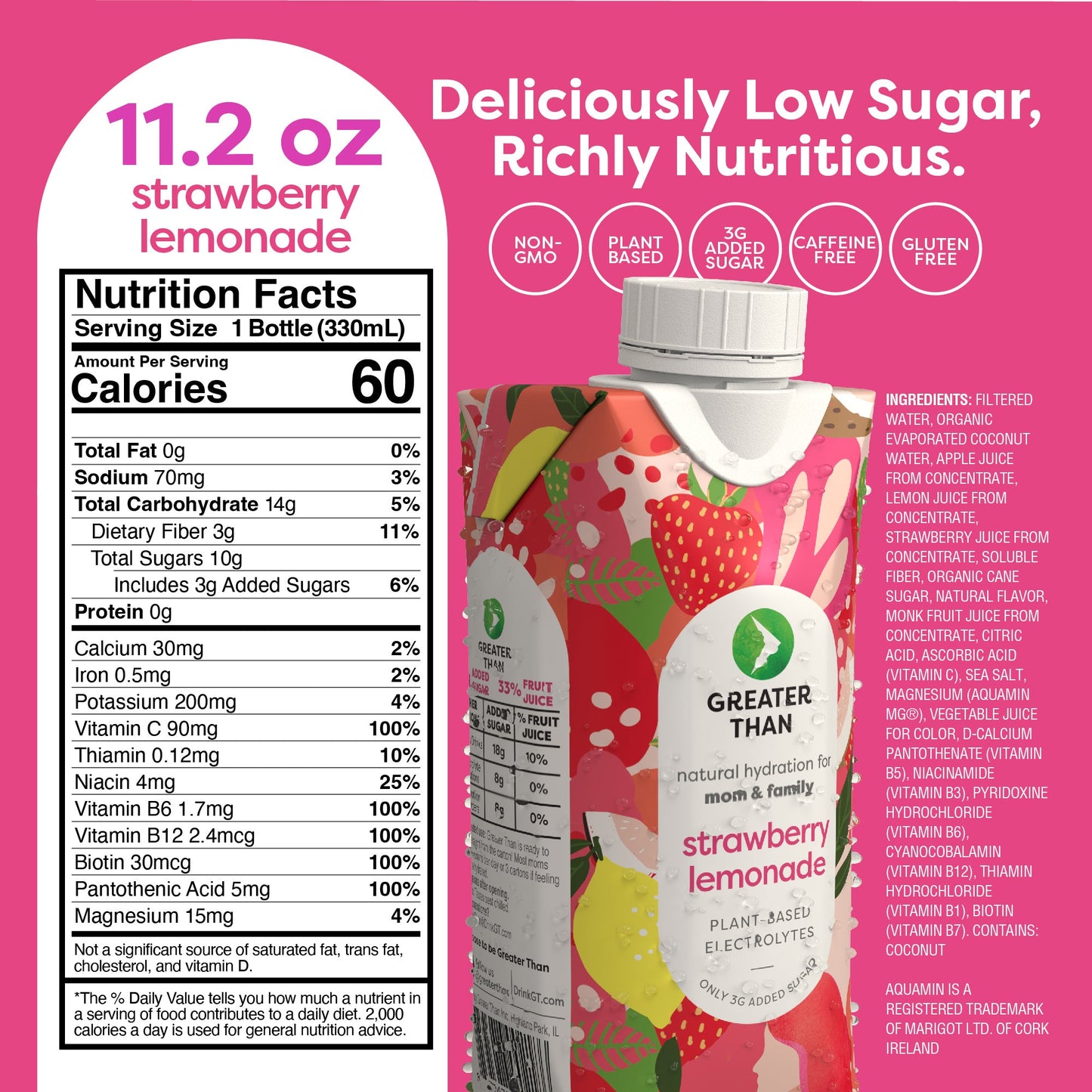 Strawberry Lemonade - 24 Pack